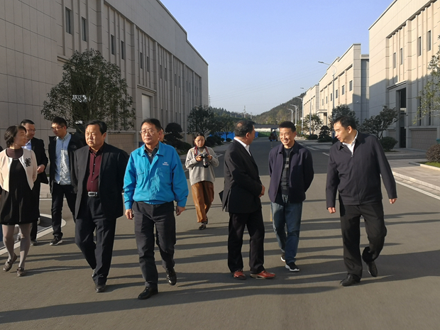 懷遠(yuǎn)縣政協(xié)黨組書記、主席郭長富帶領(lǐng)該縣政協(xié)考察團(tuán)一行來皖南電機(jī)考察
